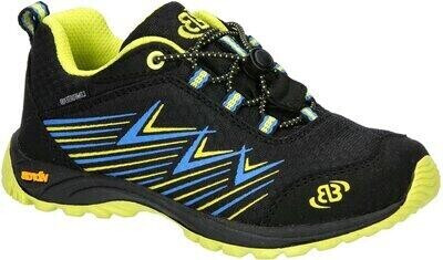 Brütting Chesna Low Outdoorschuh black blue lemon
