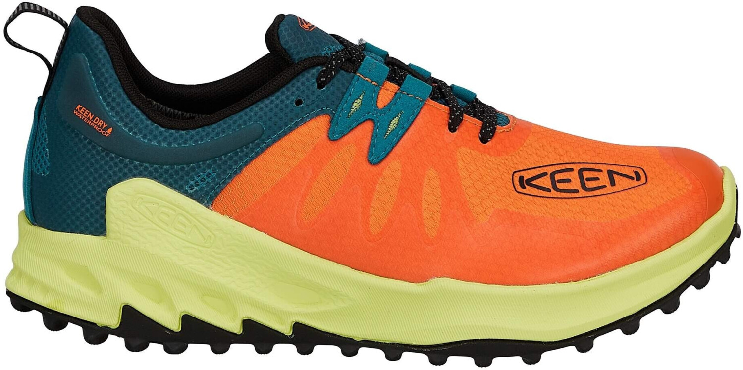 Keen Zionic Waterproof Shoe Scarlet Ibis-Fjord Blue