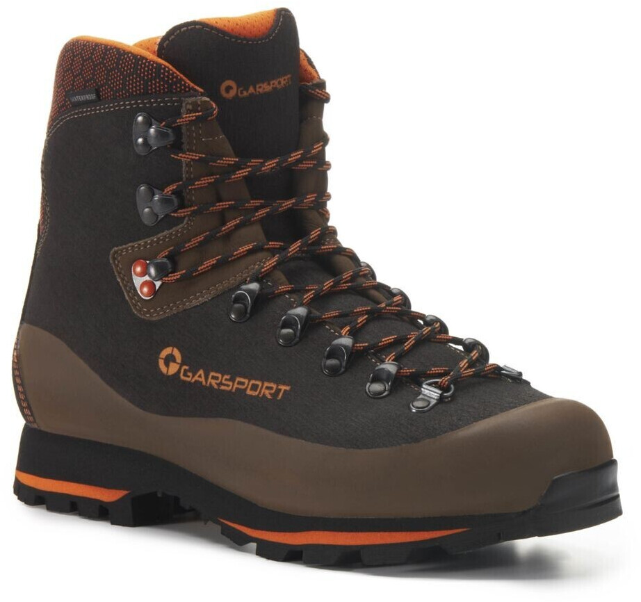Gar Hirsch EVO WP hiking shoes brown orange
