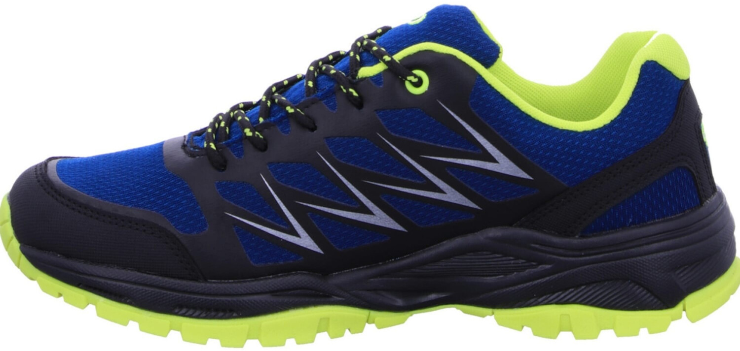 Brütting Norwalk Walking Shoes blue black lemon