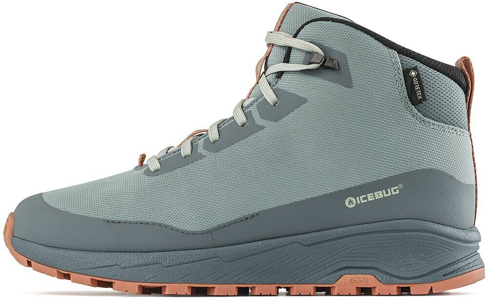 Icebug Haze Mid Biosole GTX Hiking Shoes turquoise