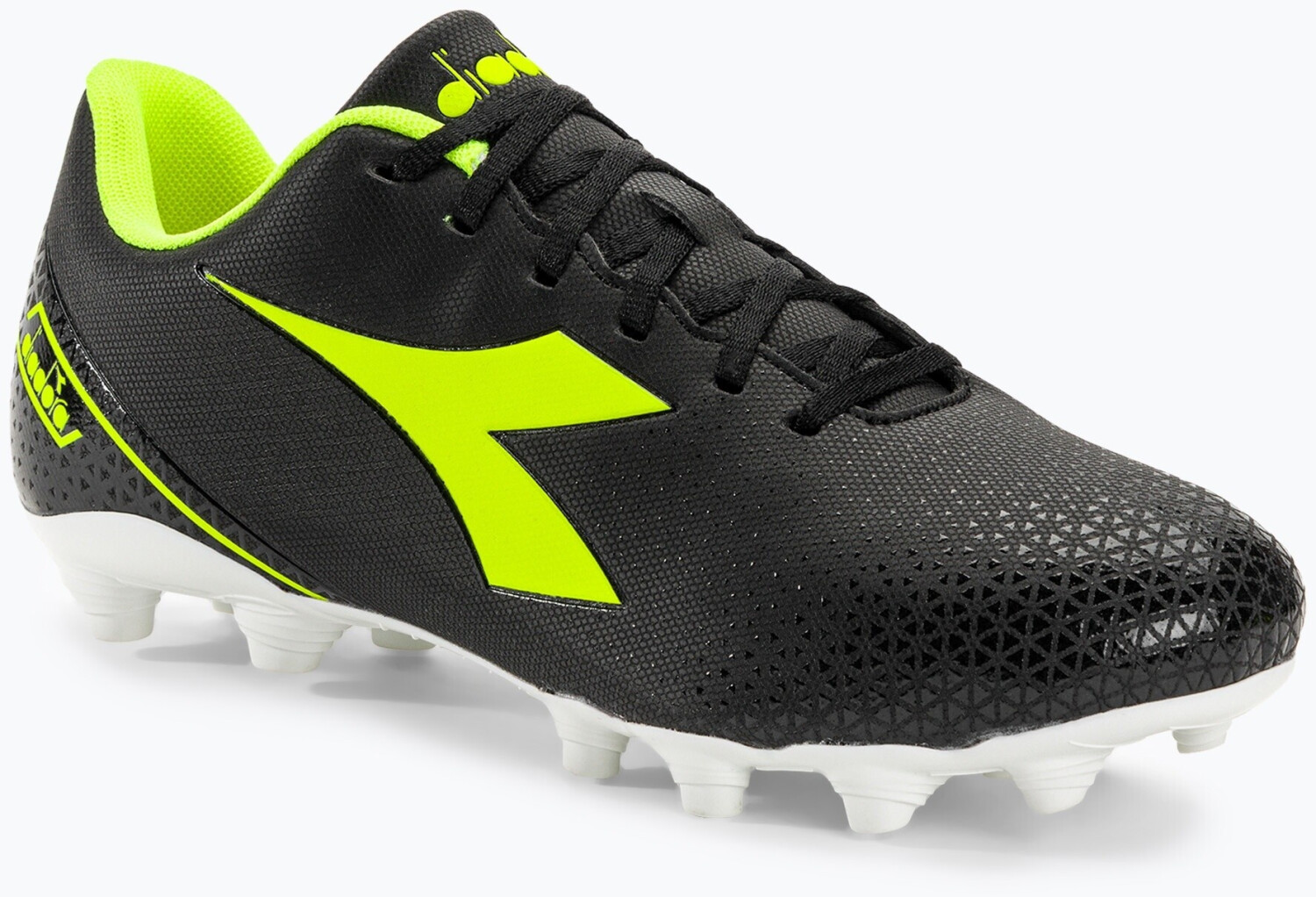 Diadora Pichichi Mg14 Football Shoe black yellow white