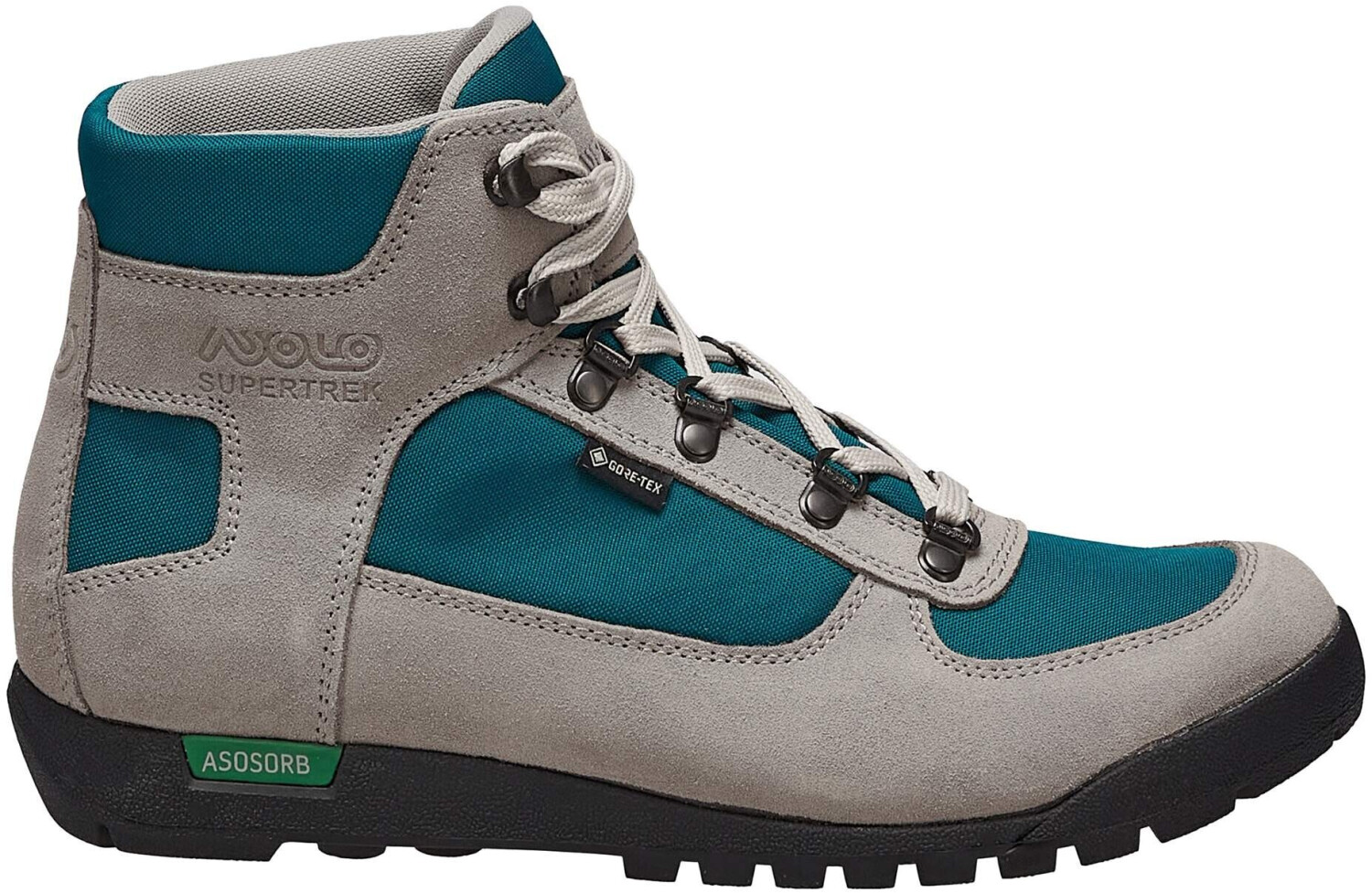 Asolo SUPERTREK GTX ML hiking earth beige deep teal