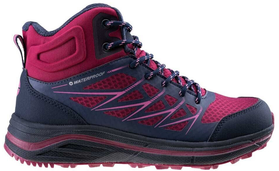 Hi-Tec Rewile Mid Wp hiking red blue