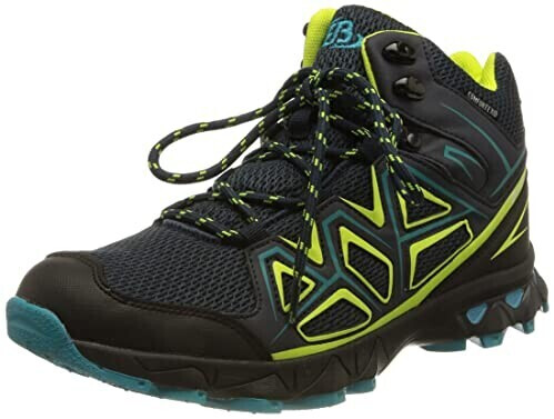 Brütting Power High Cross Running Shoe navy blue lemon