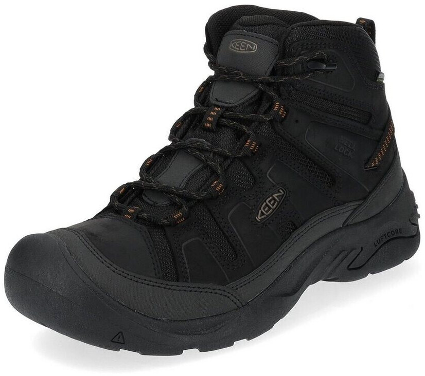 Keen Hiking Shoes Leather Textile