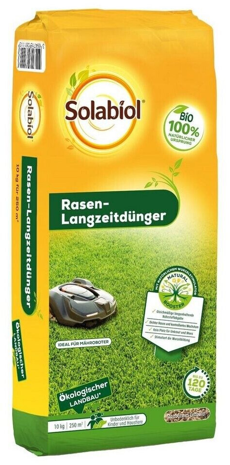 Solabiol RasenLangzeitdünger 10kg ab 19,99 € Preisvergleich bei