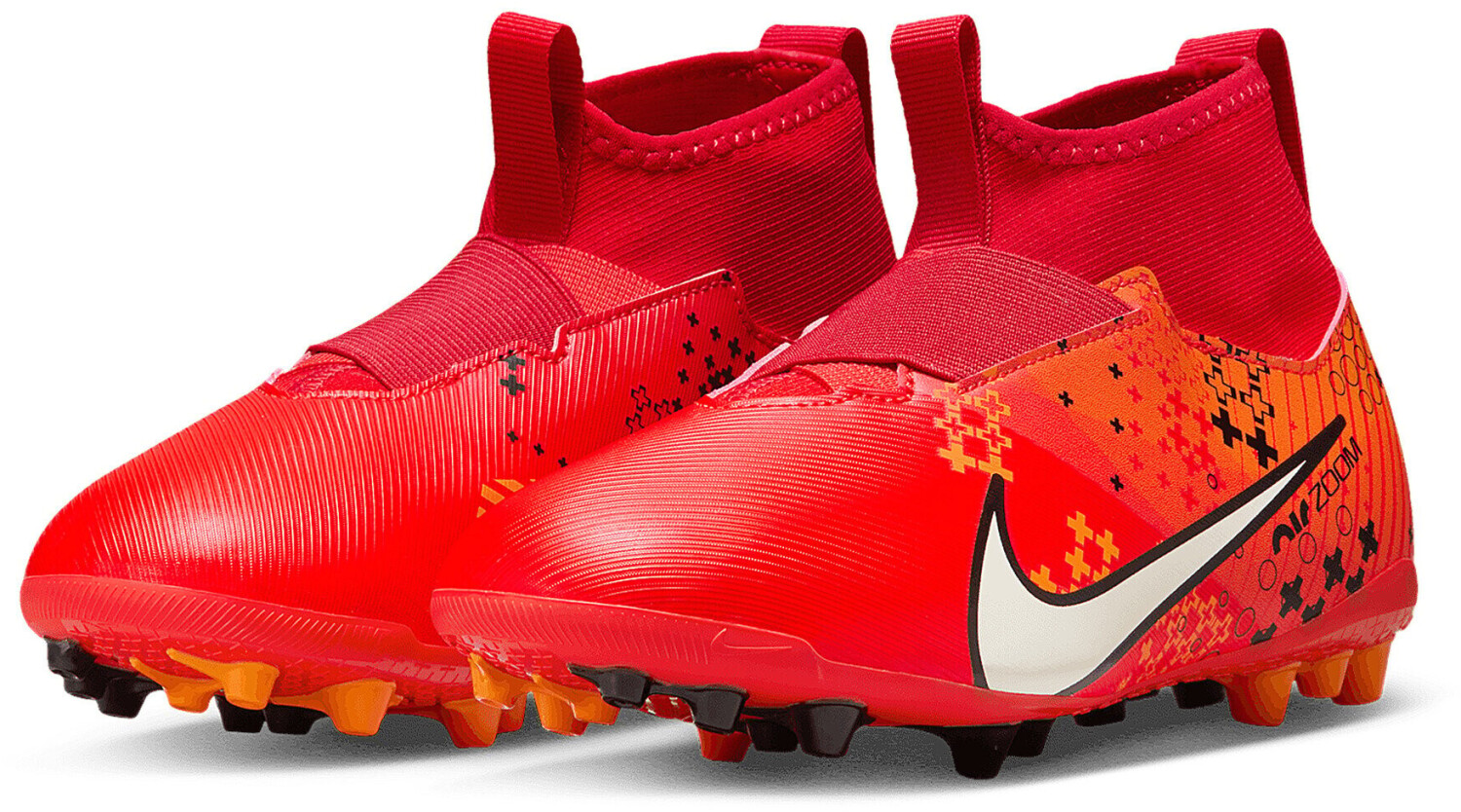 Red kids football clearance boots