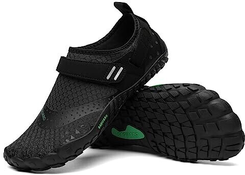 Saguaro Outdoor Barefoot Shoes Trail Running Shoes Training Fitness Shoes Toe Shoes black A