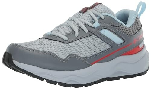 Columbia Plateau Waterproof cirrus grey red hibiscus 031