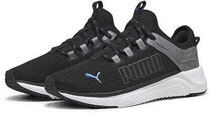 Puma Softride Astro Slip Hyperwave Street Running Shoe black cool dark gray racing blue white
