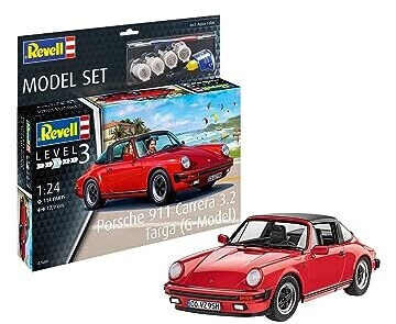 Revell Model Set Porsche 911 Carrera 3.2 Targa G-Model (67689)