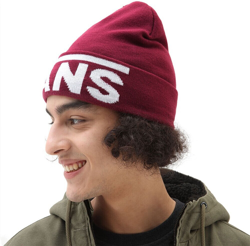 Vans beanie red top