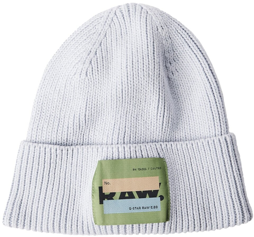 G-Star Effo Long Label Beanie (D21250-4426-7169-PC) white