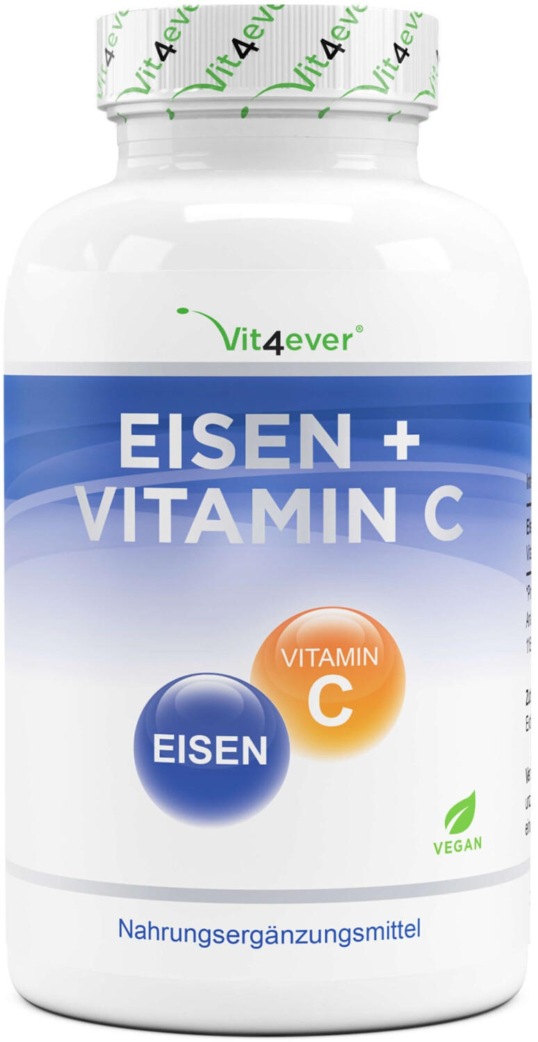 Vit4ever Eisen + Vitamin C Tabletten (365 Stk.) ab 14,99