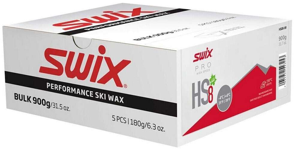 Swix HS8 -4ºC/+4ºC 900 g Board Wax red (HS08-90)