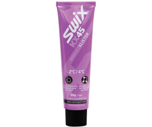 Swix Klister KX40S Silver – Sciolina Per Sci Da Fondo, Neve Trasformata E A Grana Fine, Intervallo -4°C A +2°C, 55g