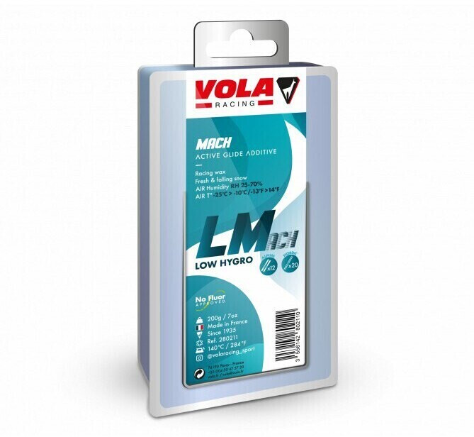 Vola 280211 Racing Lach Wax Blau 200 g (280211-Bleu-200g)