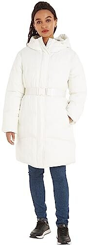 Calvin Klein Logo Belt Long Puffer (J20J221894) ecru