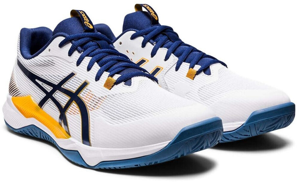 Asics gel rocket 8 white deep ocean online