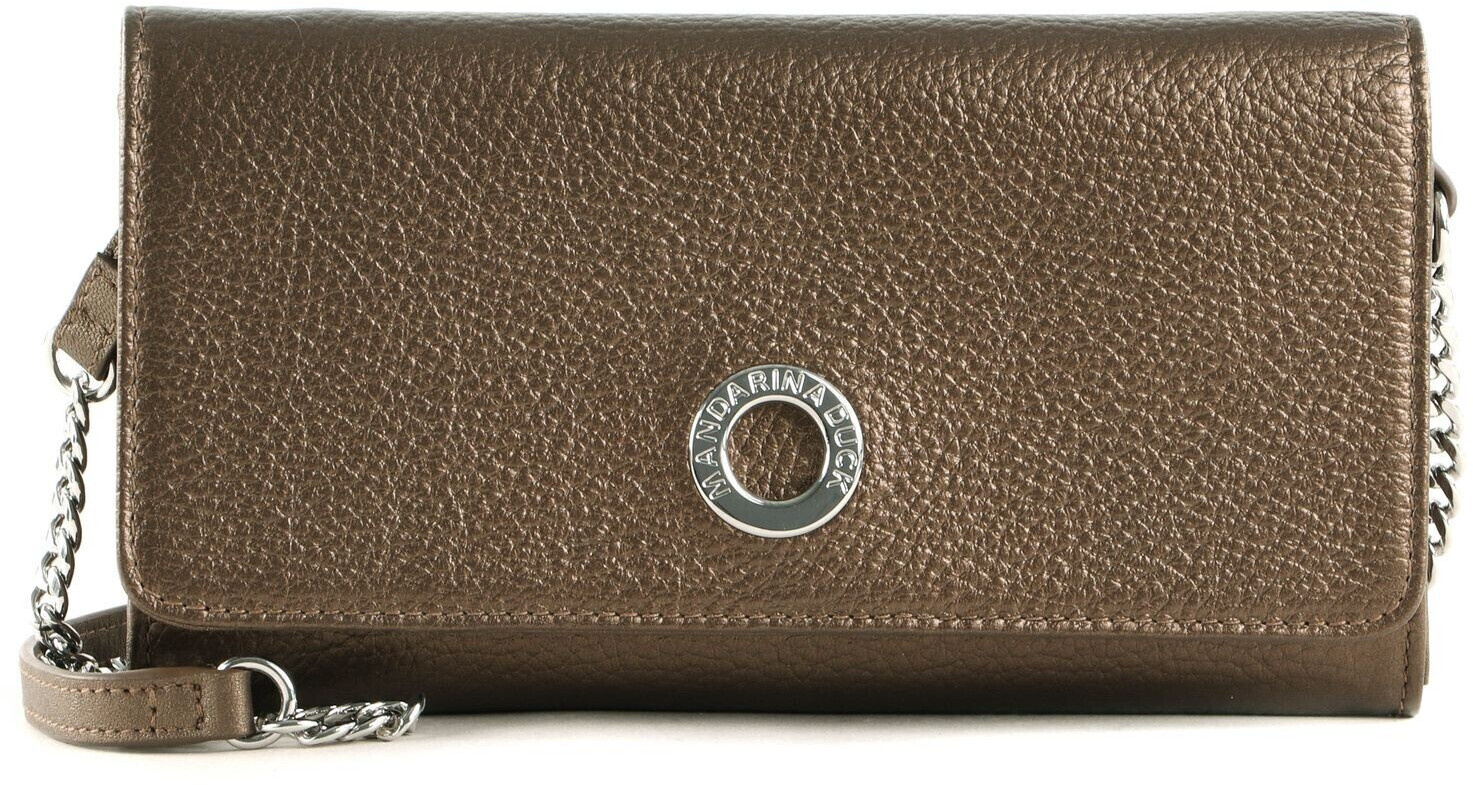 MANDARINA DUCK Mellow Leather Crossover Balsamic [205863] - Sac à épaule Bandoulière Sacoche