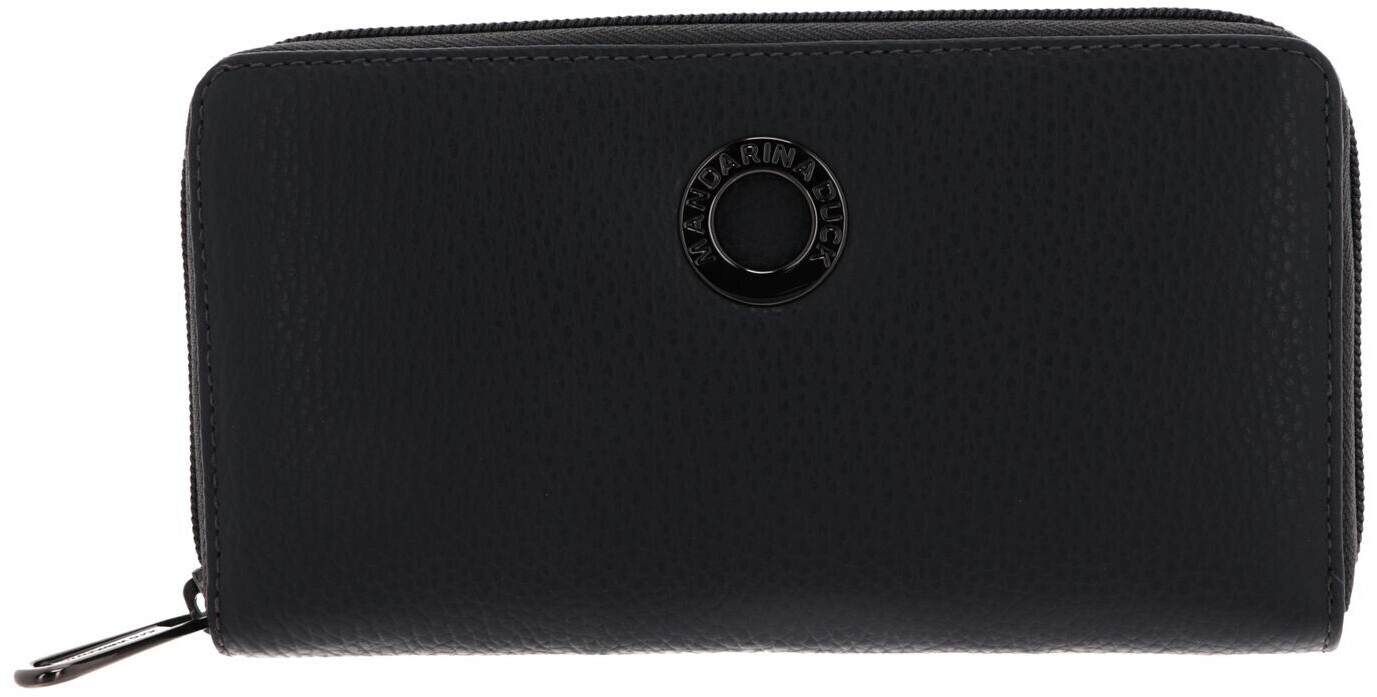 Mandarina Duck Portafoglio Donna In Pelle Mellow Leather, Con Portamonete A Zip E Scomparti Carte, Accessorio Viaggio Elegante