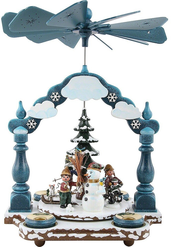 Hubrig Volkskunst Pyramid 35cm (102H0003)