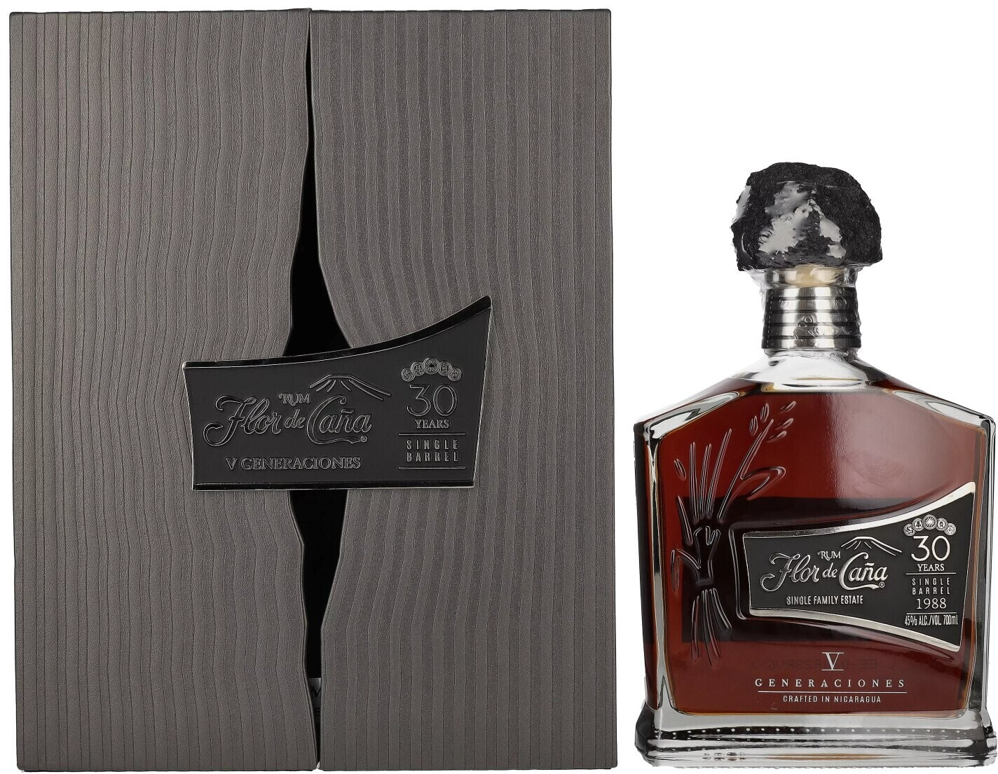 Flor de Caña 30 Years Old V Generaciones Single Barrel 1988 0,7l 45%