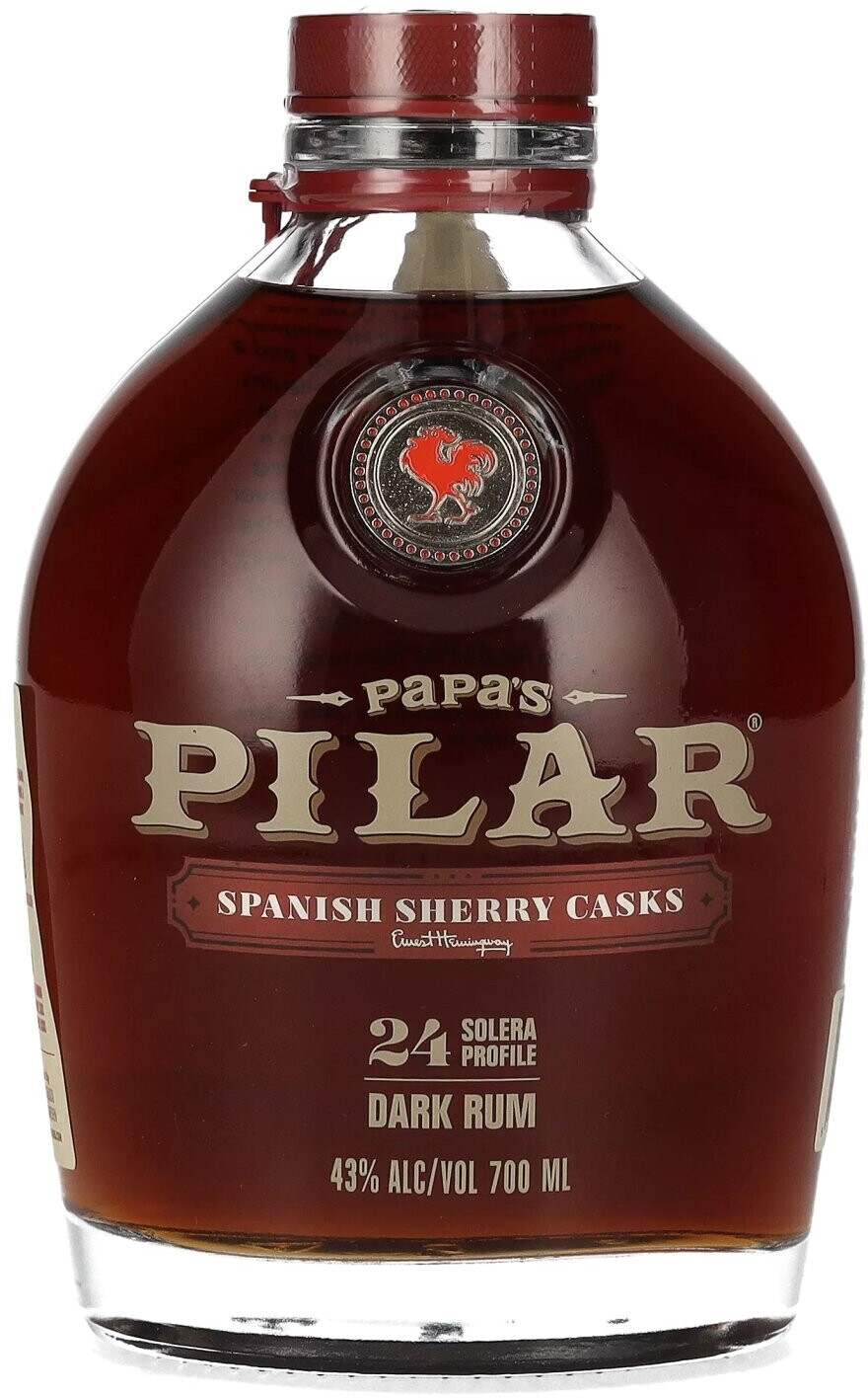 Papa's Pilar 24 Solera Profile Dark Rum Spanish Sherry Casks Limited Edition 0,7l 43%