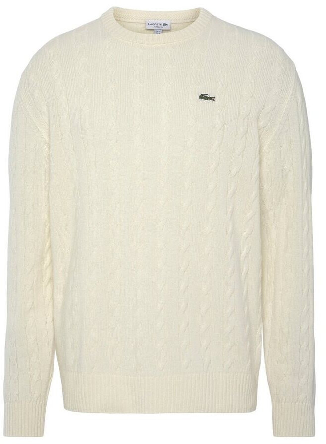 Lacoste Sweater AH8566 beige ab 165 00 Preisvergleich bei idealo