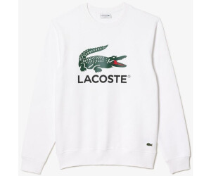 Lacoste on sale sweatshirt white