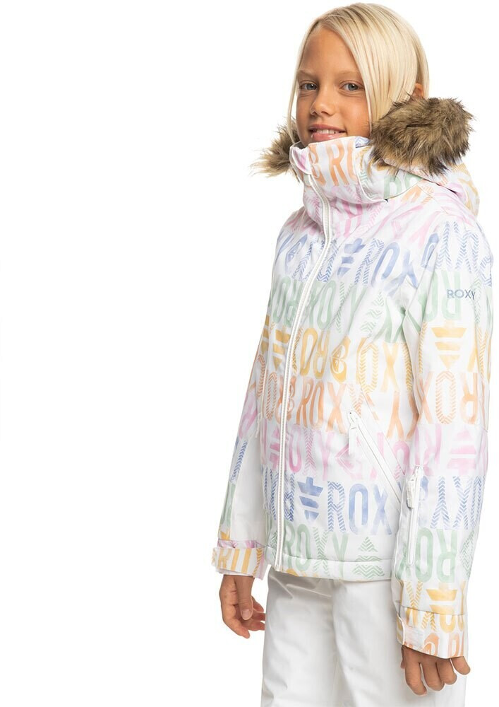 Roxy Jet Ski Jacket Kids bright white