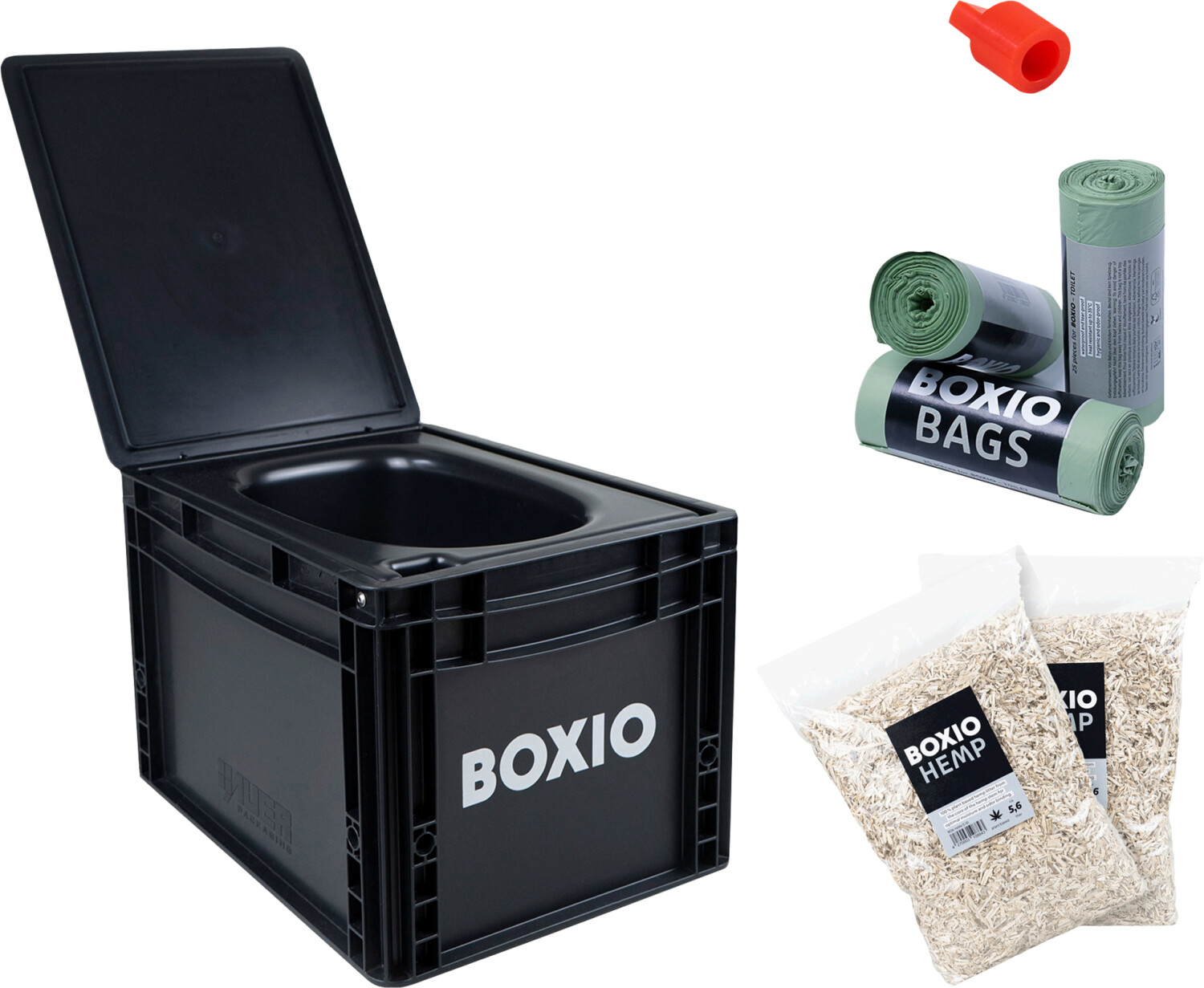 Boxio Toilet Plus with Accessory