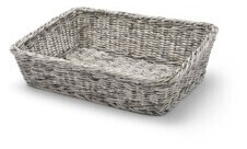 Hendi Slanted bread basket, 400x300x120 mm, gray