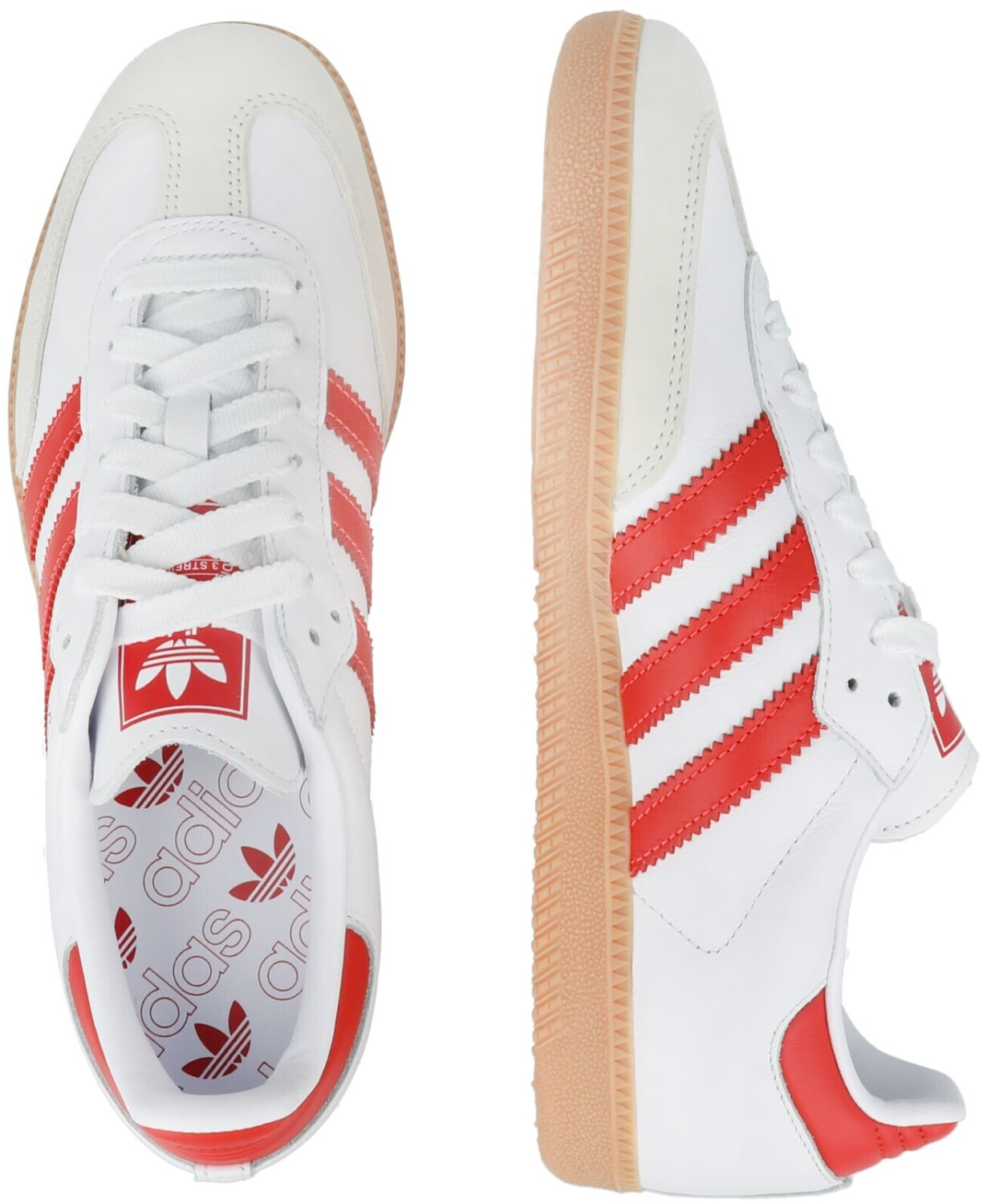 Samba white and red deals