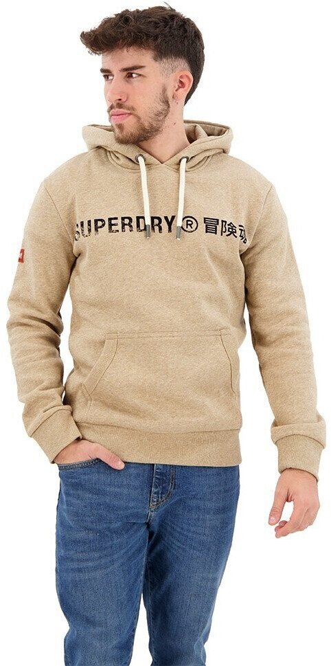 Superdry Workwear Logo Vintage Hoodie (M2013143A) beige/white