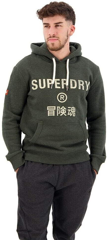 Superdry Workwear Logo Vintage Hoodie (M2013143A) green