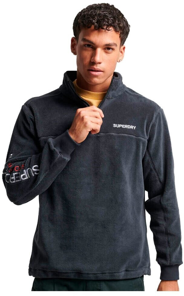 Superdry Sportswear Logo Fleece Half Zip Sweater (M2013097A) blue