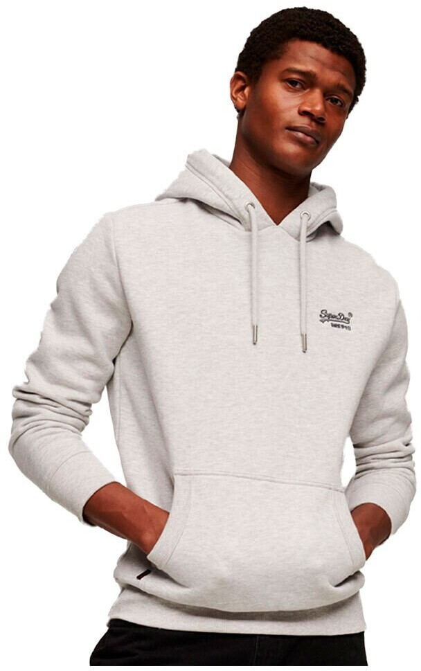 Superdry Essential Logo Hoodie (M2013110A) glacier gray marl