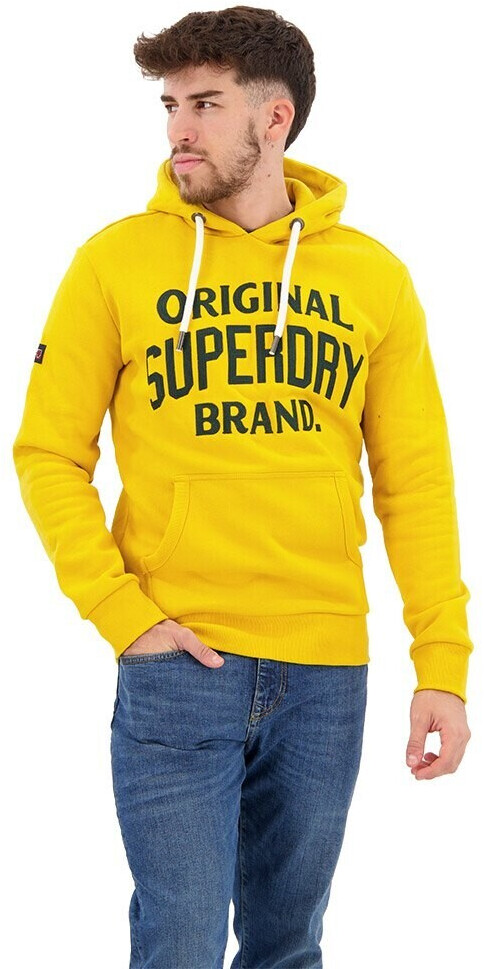 Superdry Athletic Script Graphic Hoodie (M2013154A) yellow