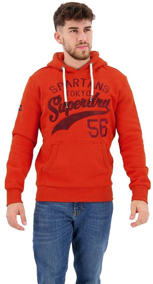 Superdry Athletic Script Graphic Hoodie (M2013154A) orange