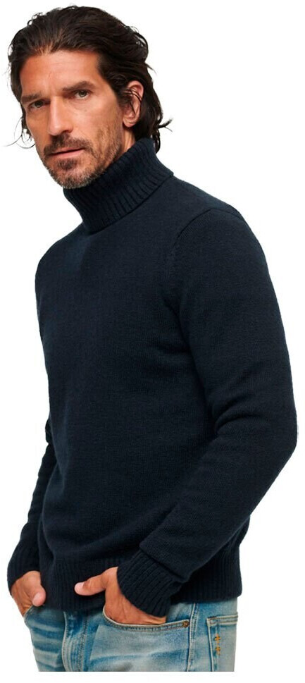Superdry Brushed Roll Neck Sweater (M6110555A) blue