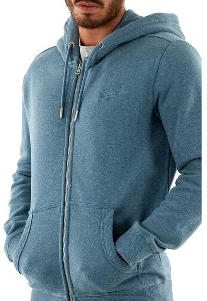 Superdry Essential Logo Full Zip Sweatshirt (M2013116A) bluestone 