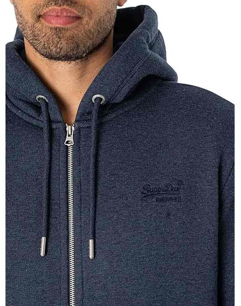 Superdry Essential Logo Full Zip Sweatshirt (M2013116A) vintage navy marl  ab 44,99 € | Preisvergleich bei
