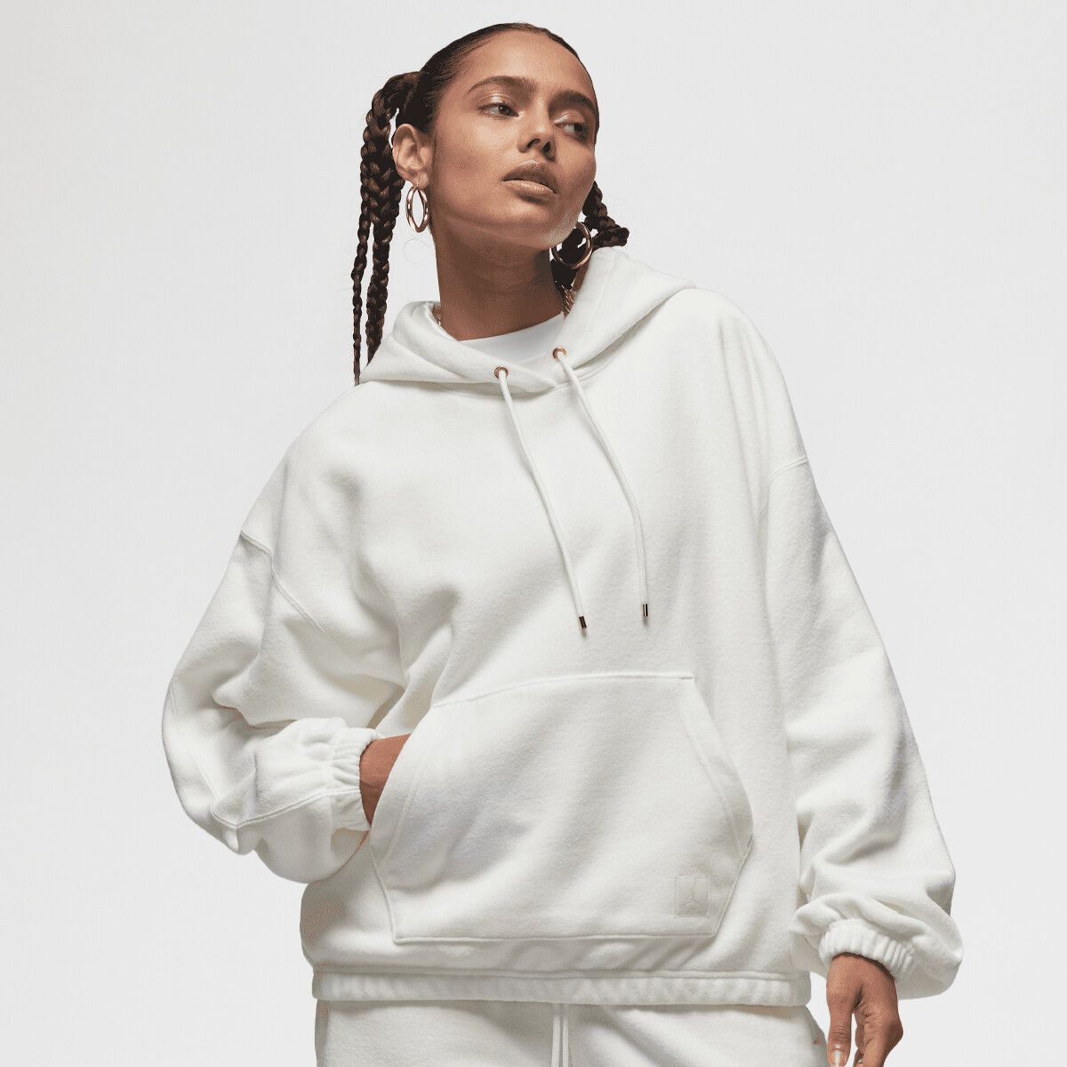 Jordan fur hoodie top