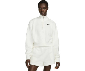 nike womens essential half zip crop sweatshirt