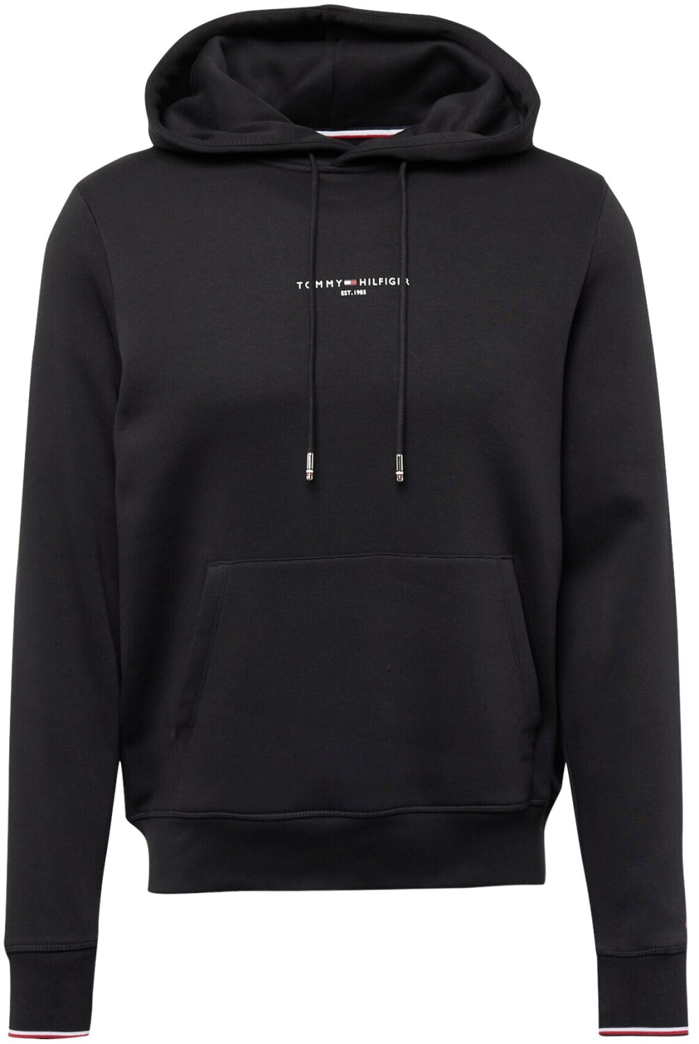 Tommy Hilfiger Tipped Cuff Logo Hoody (MW0MW32673) black