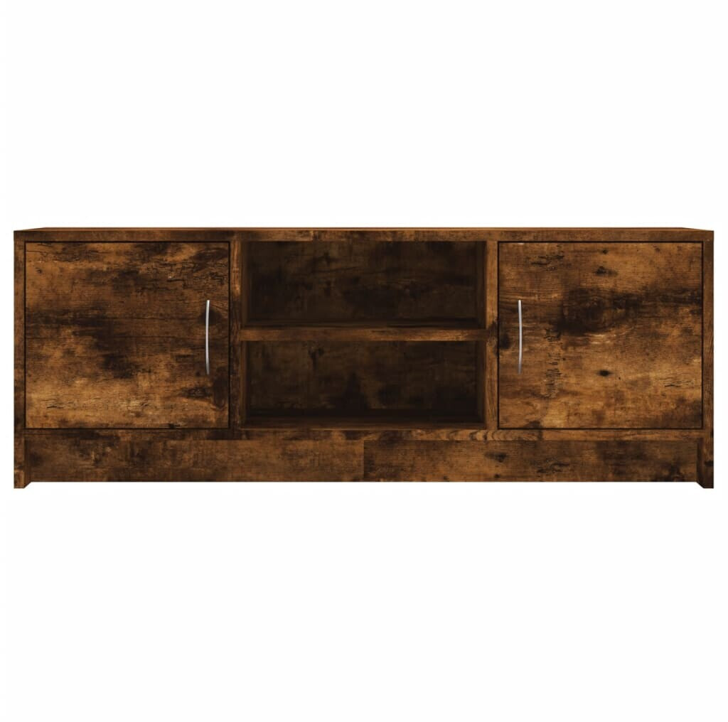 vidaXL TV Stand Multilayer Wood102x30x37,5 cm smoke oak (823255)