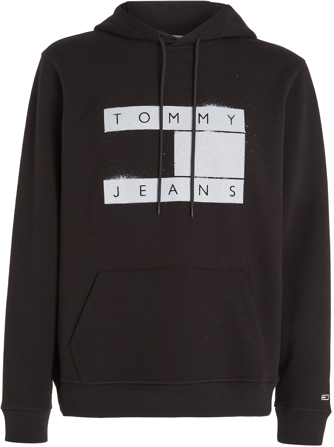 Tommy Hilfiger Flag Spray Hoodie (DM0DM17911) black