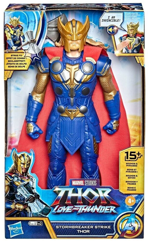 Hasbro Marvel Thor Love and Thunder - Stormbreaker Strike Thor 30 cm